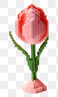 PNG  Tulip flower plant rose. AI generated Image by rawpixel.