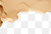 PNG  Kraft paper backgrounds white background cardboard. AI generated Image by rawpixel.