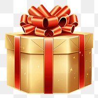 PNG Gift box white background celebration. AI generated Image by rawpixel.