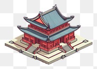 PNG Asian temple architecture building spirituality. AI generated Image by rawpixel.