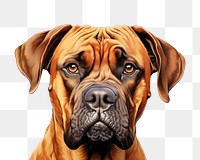 PNG Dog portrait mammal animal. AI generated Image by rawpixel.