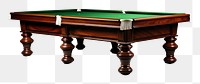 PNG Snooker table furniture white background architecture. AI generated Image by rawpixel.