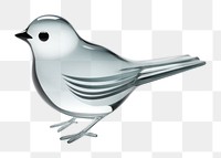 PNG Bird icon bird animal white background. AI generated Image by rawpixel.
