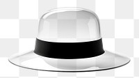 PNG Hat white background observatory protection. AI generated Image by rawpixel.