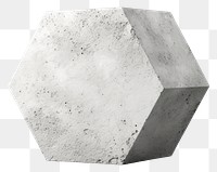 PNG Hexagon diamond mineral white background architecture. AI generated Image by rawpixel.