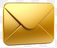 PNG Mail icon gold white background correspondence. 