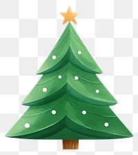 PNG Christmas tree christmas plant white background. AI generated Image by rawpixel.