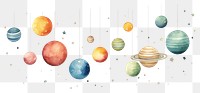PNG Solar system space hanging sphere. AI generated Image by rawpixel.