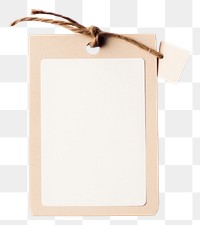 PNG Price tag paper label white background rectangle letterbox