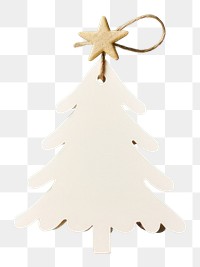 PNG Christmas tree shape christmas white christmas tree. AI generated Image by rawpixel.