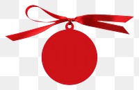 PNG Price tag paper label circle shape with ribbon red white background celebration. AI generated Image by rawpixel.