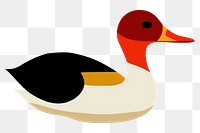 PNG Duck animal bird anseriformes. AI generated Image by rawpixel.