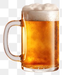 PNG Mug of beer drink lager glass. AI generated Image by rawpixel.