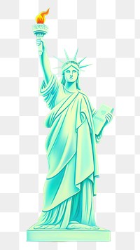 PNG Statue of liberty city representation independence. AI generated Image by rawpixel.