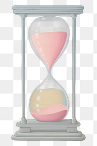 PNG Hourglass time deadline outdoors. AI generated Image by rawpixel.