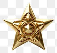 PNG  A david star gold accessories accessory. AI generated Image by rawpixel.