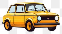 PNG A car vehicle cartoon taxi. AI generated Image by rawpixel.