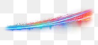 PNG Chain light speed night. AI generated Image by rawpixel.