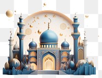PNG Ramadan architecture building dome. AI generated Image by rawpixel.