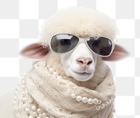 PNG Sheep animal accessories sunglasses