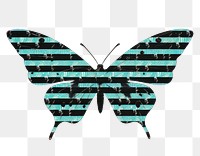 PNG A butterfly art creativity outdoors. AI generated Image by rawpixel.