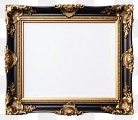 PNG Squart Victoria black and gold mirror frame photo. AI generated Image by rawpixel.