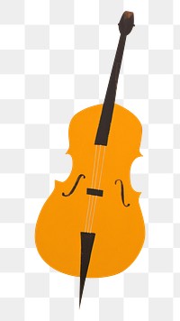 PNG Jazz music instumental painting cello art. AI generated Image by rawpixel.