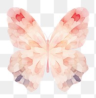 PNG Butterfly animal petal accessories. AI generated Image by rawpixel.