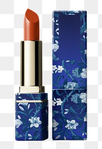 Lipstick cosmetics packaging png, transparent background