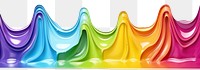 PNG Rainbow splash backgrounds rainbow white background. AI generated Image by rawpixel.
