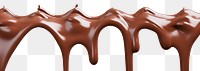 PNG Melting chocolate dessert food white background. AI generated Image by rawpixel.