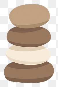 PNG 3 pebble stacked on top each other food confectionery chandelier. AI generated Image by rawpixel.