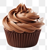 PNG Cupcake chocolate dessert cream. AI generated Image by rawpixel.