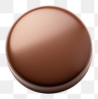 PNG Button chocolate dessert white background. AI generated Image by rawpixel.