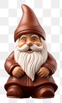 PNG Garden gnome figurine white background representation. AI generated Image by rawpixel.
