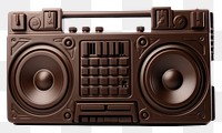 PNG Ghetto blaster electronics stereo radio. AI generated Image by rawpixel.