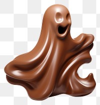 PNG Ghost chocolate dessert food. AI generated Image by rawpixel.