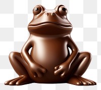 PNG Frog amphibian chocolate wildlife. AI generated Image by rawpixel.