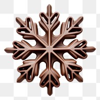 PNG Snowflake white background confectionery celebration. AI generated Image by rawpixel.