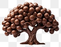 PNG Tree chocolate plant food. AI generated Image by rawpixel.