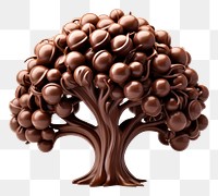PNG Tree chocolate food white background. AI generated Image by rawpixel.
