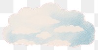 PNG Cloud backgrounds nature art. AI generated Image by rawpixel.