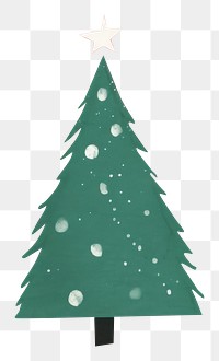 PNG Christmas tree celebration creativity decoration. AI generated Image by rawpixel.