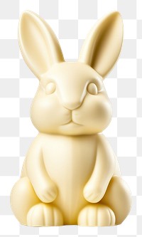 PNG Easter bunny figurine animal mammal. AI generated Image by rawpixel.