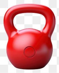 PNG  Kettlebell sports gym white background. AI generated Image by rawpixel.