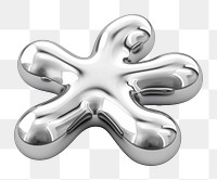 PNG  A plus silver jewelry shape