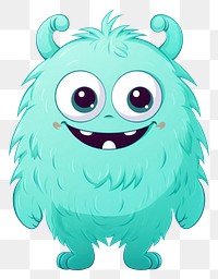 PNG  Monster cartoon animal mammal. AI generated Image by rawpixel.