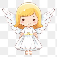 PNG Angel cartoon cute representation. 