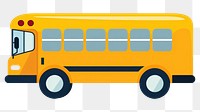 PNG School bus vehicle car transportation. AI generated Image by rawpixel.