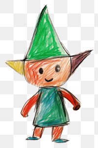 PNG Baby elf drawing toy  